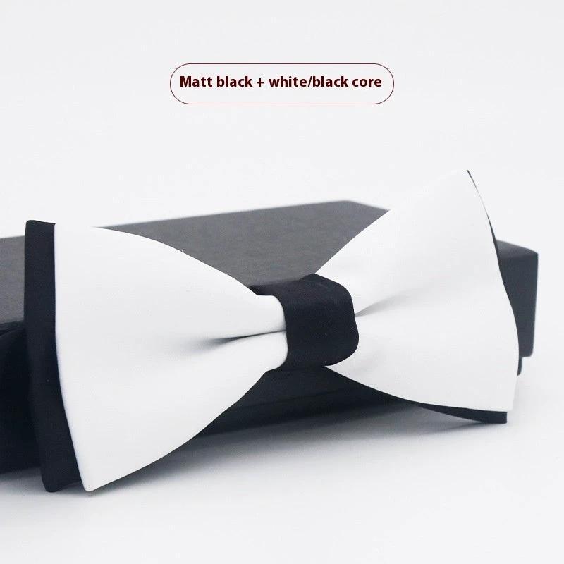 Men's Solid Color Bow Tie by GJG Denim