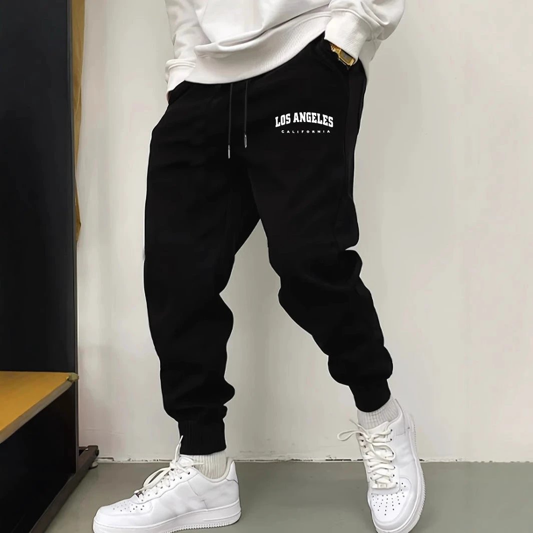 Men's Casual Sport Fleece Sweatpants by GJG Denim