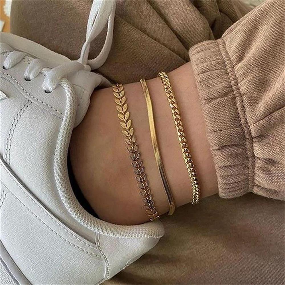 Fashion Stainless Steel Anklets Ornament by GJG Denim