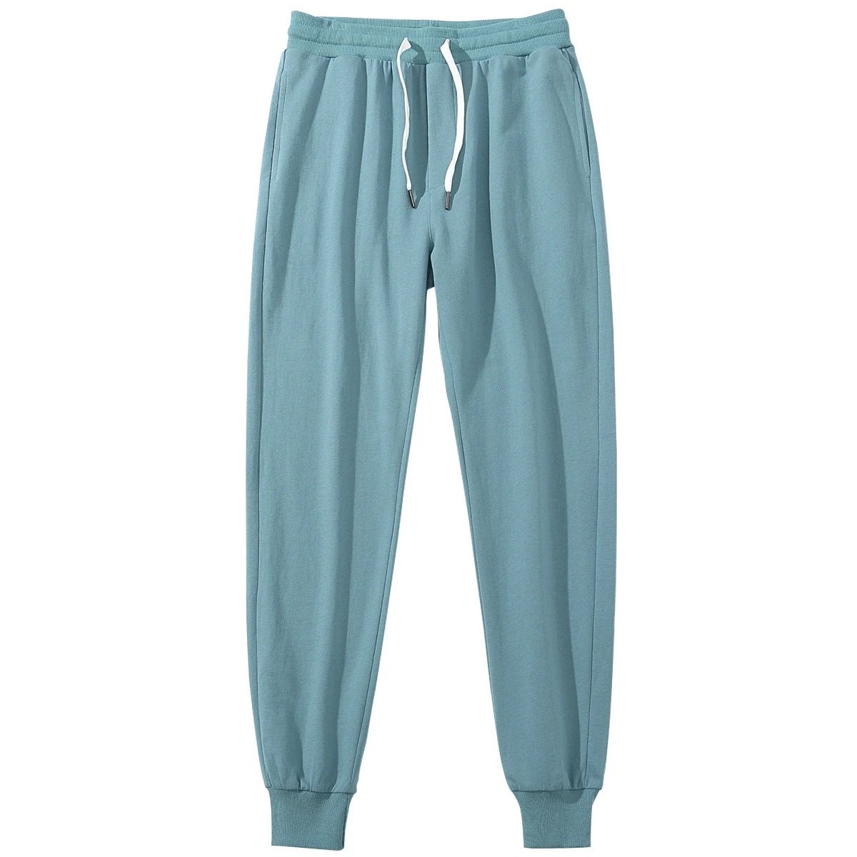 Men's Cotton Sports Casual Drawstring Sweatpants by GJG Denim