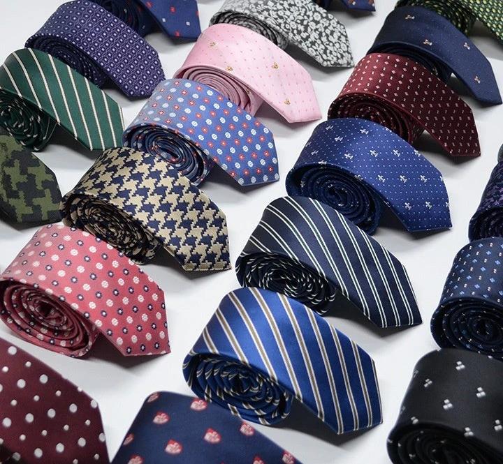 Men's Fashion Exquisite Jacquard Tie by GJG Denim