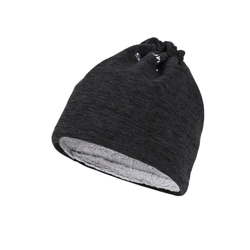 Men's Cold Proof And Warm Wind Proof Wool Hat or Neck Warmer by GJG Denim