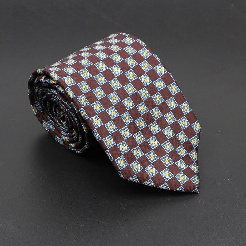 Men's Super Soft Bohemian Silk Ties by GJG Denim