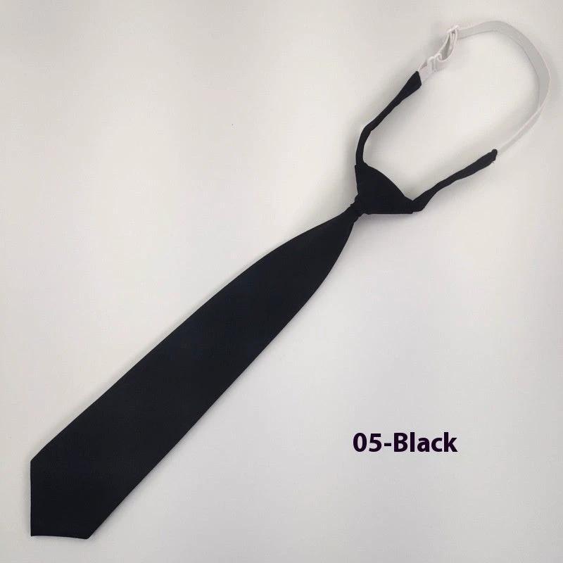 Solid Color Tie For Men by GJG Denim