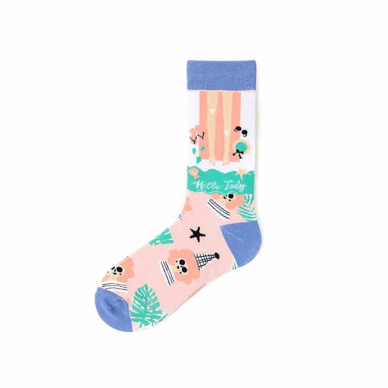 Men's Cotton Personality Socks by GJG Denim