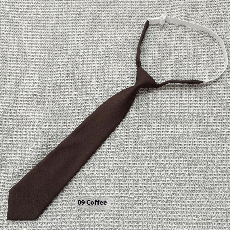 Solid Color Tie For Men by GJG Denim