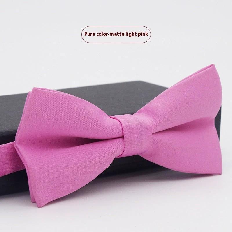 Men's Solid Color Bow Tie by GJG Denim