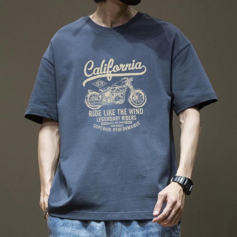 Men's Half-sleeve T-shirt by GJG Denim