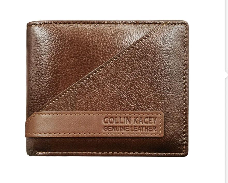 Men's Short Cowhide Wallet by GJG Denim