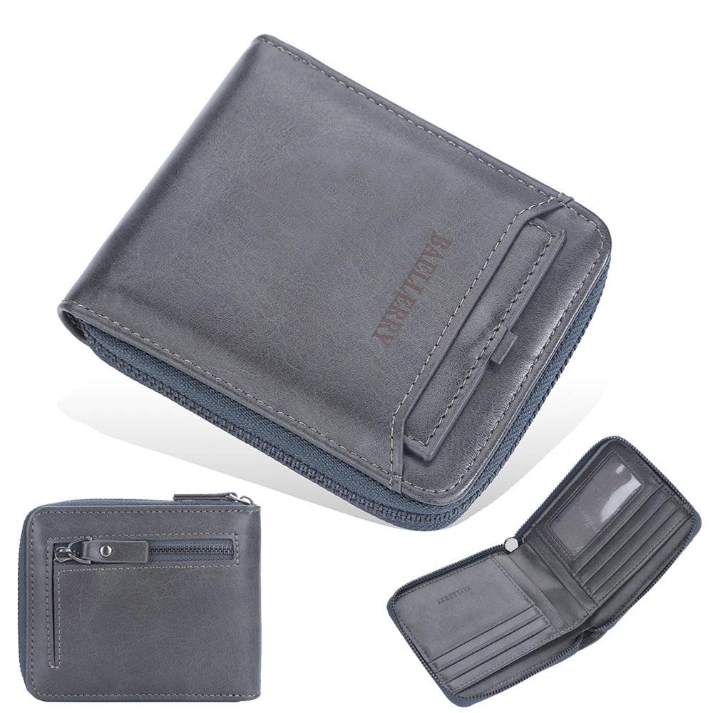 Men's Business Retro Multi Card Slots Wallet by GJG Denim