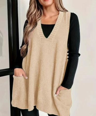 Loose Plus Size Sleeveless Pullover Casual Fashion by GJG Denim