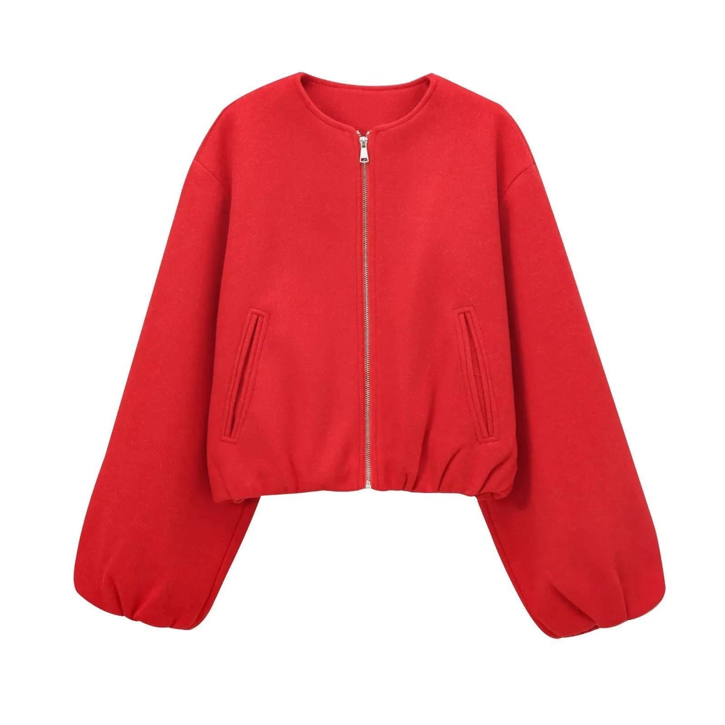 European And American Fashion Soft Bomber Jacket Coat by GJG Denim