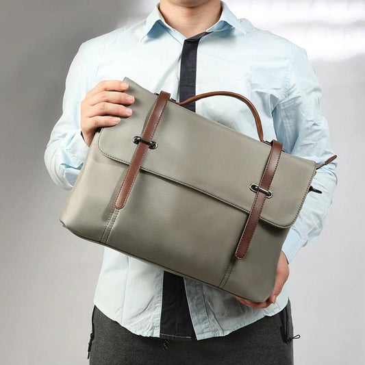 Men's Casual Canvas Shoulder Bag by GJG Denim