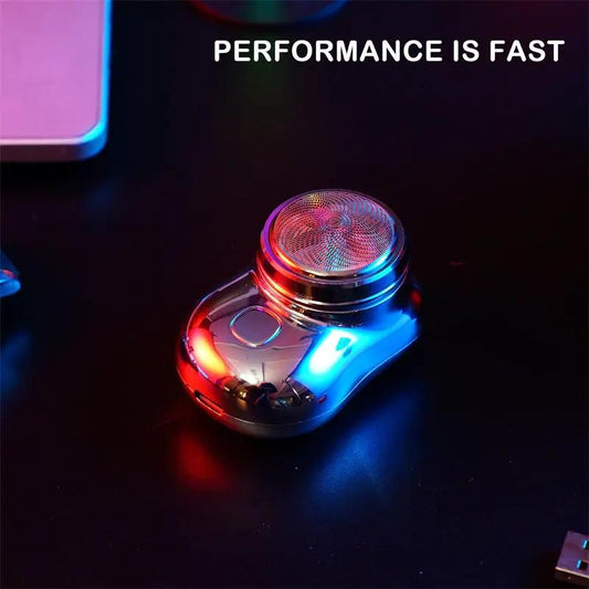 Mini Portable Face Cordless Shavers Rechargeable USB Electric Shaver Wet & Dry Painless Small Size Machine Shaving For Men by GJG Denim
