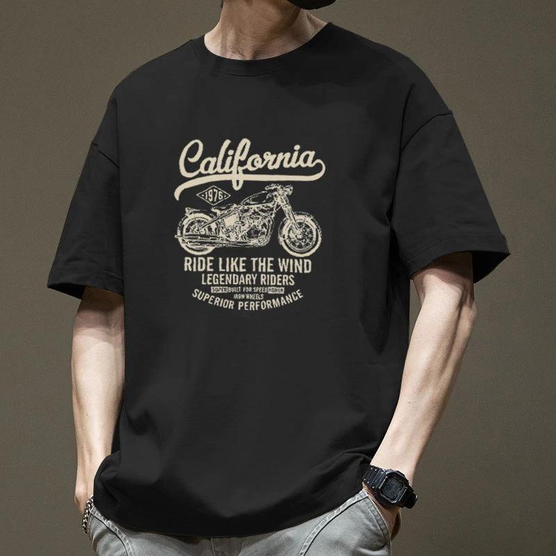 Men's Half-sleeve T-shirt by GJG Denim