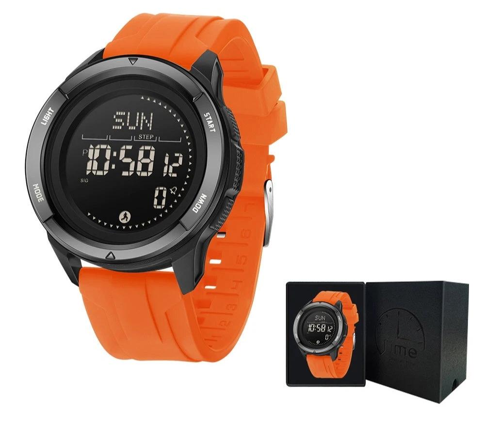 Men's Waterproof Multifunctional Outdoor Sports Electronic Watch by GJG Denim