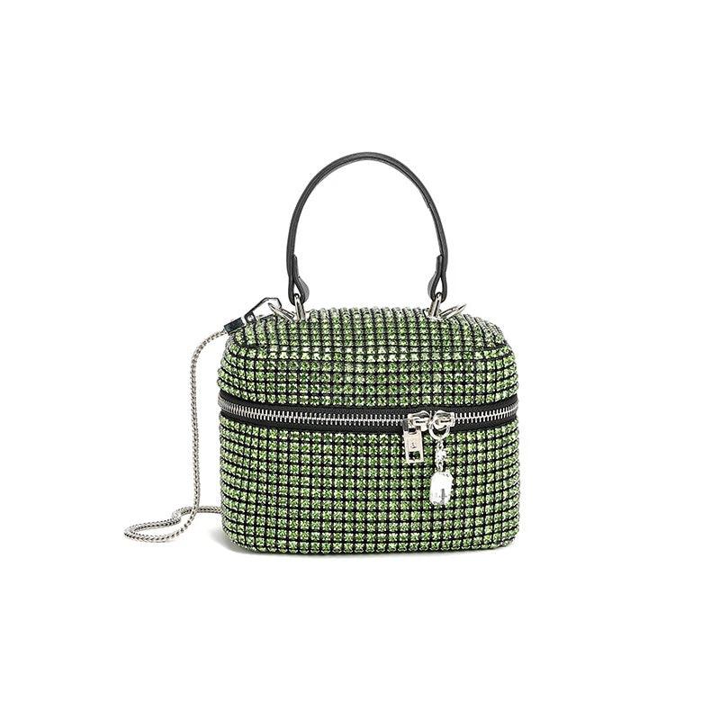 Spring New Fashion Chain ShoulderCrossbody Small Square Handbag by GJG Denim