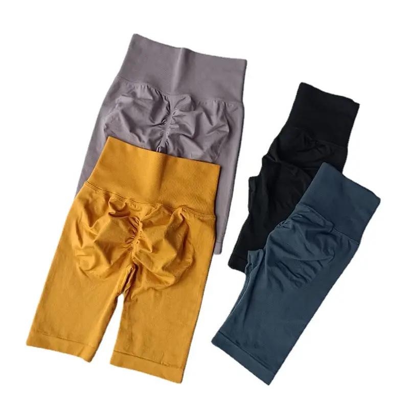 Seamless Butt-Lifting Fitness Shorts For Women by GJG Denim