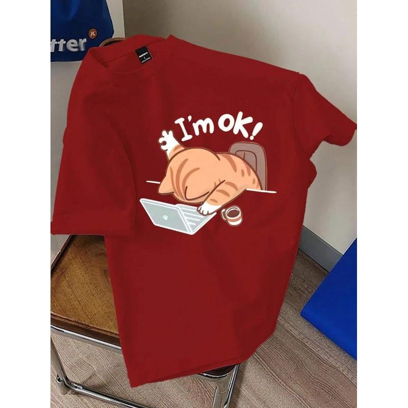 Men's "I'm Okay" T-shirt by GJG Denim