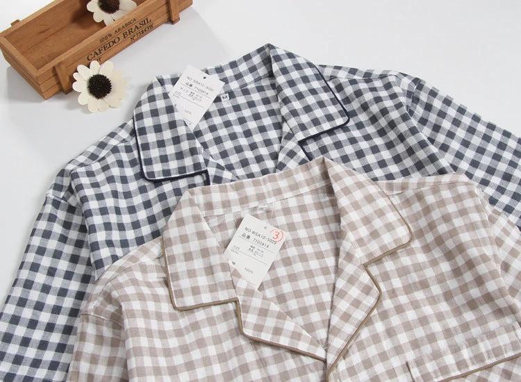 Men's Pajamas Double Gauze by GJG Denim