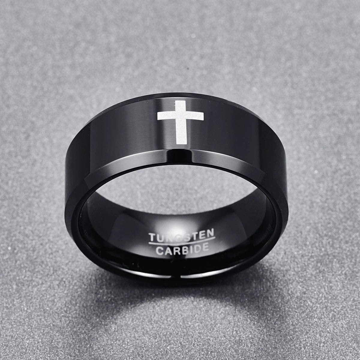 Non-fading Special-interest Design Style Cross Ring by GJG Denim