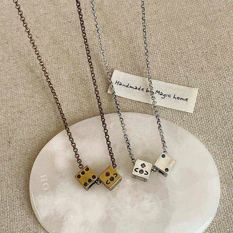 Dice Necklace For Men by GJG Denim
