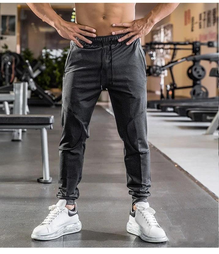 Men's Elastic Breathable Sweat Absorbent Quick Dry Sweatpants by GJG Denim