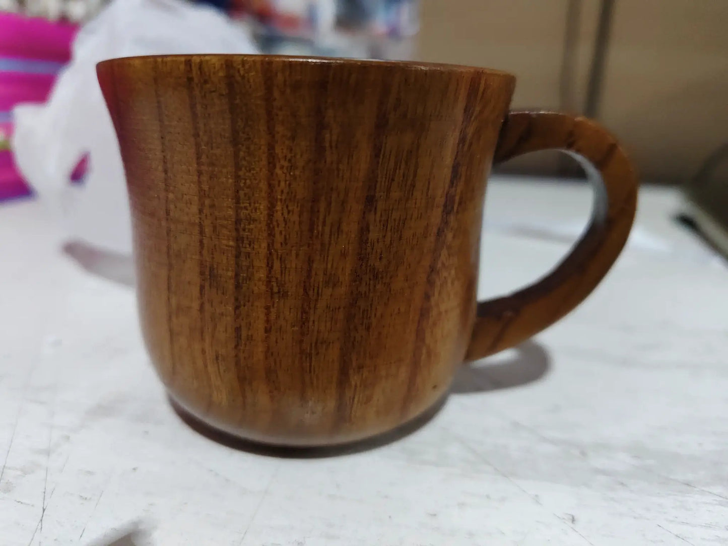 Natural Wood Cup Handmade Drinkware by GJG Denim