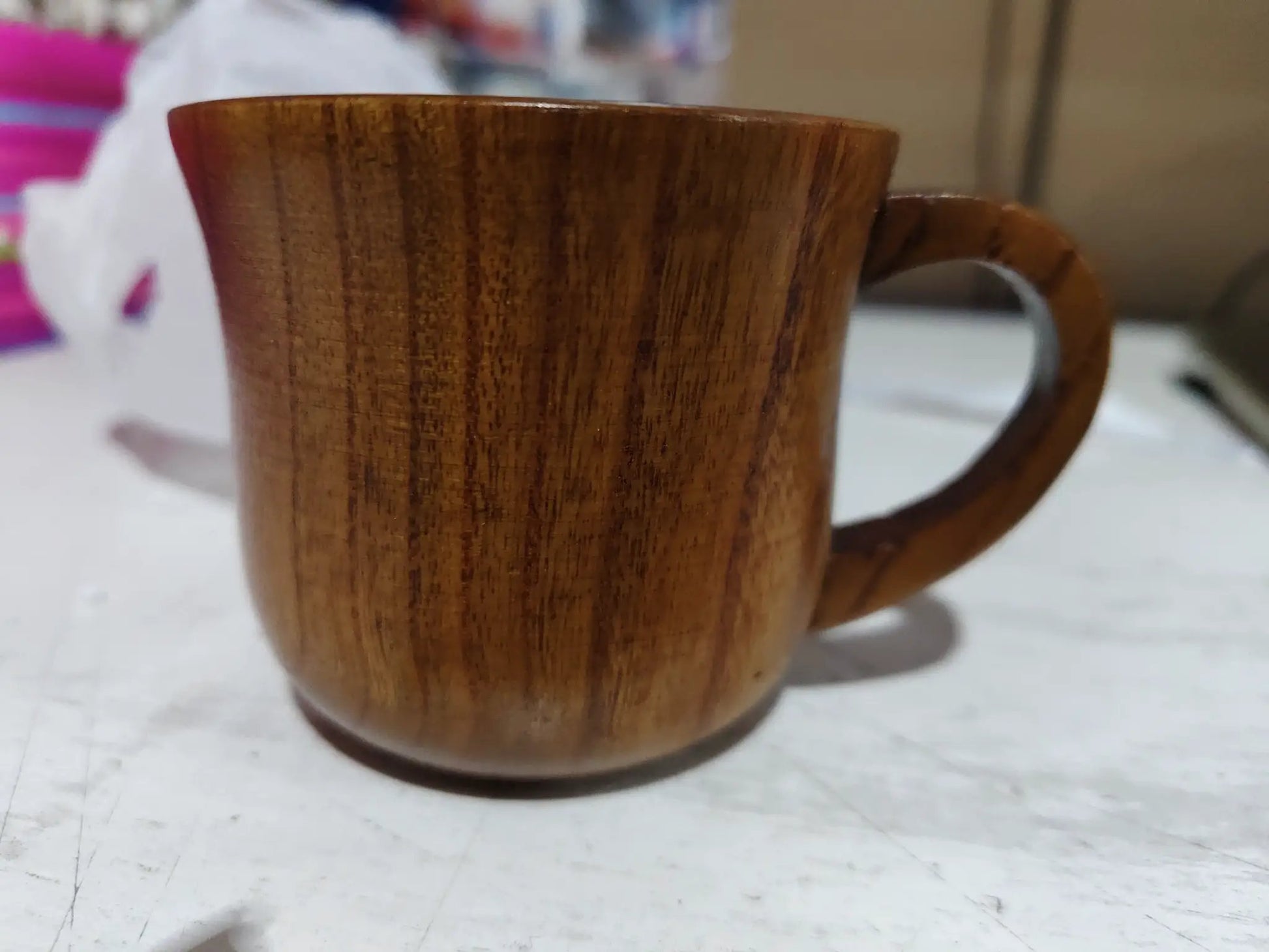 Natural Wood Cup Handmade Drinkware by GJG Denim