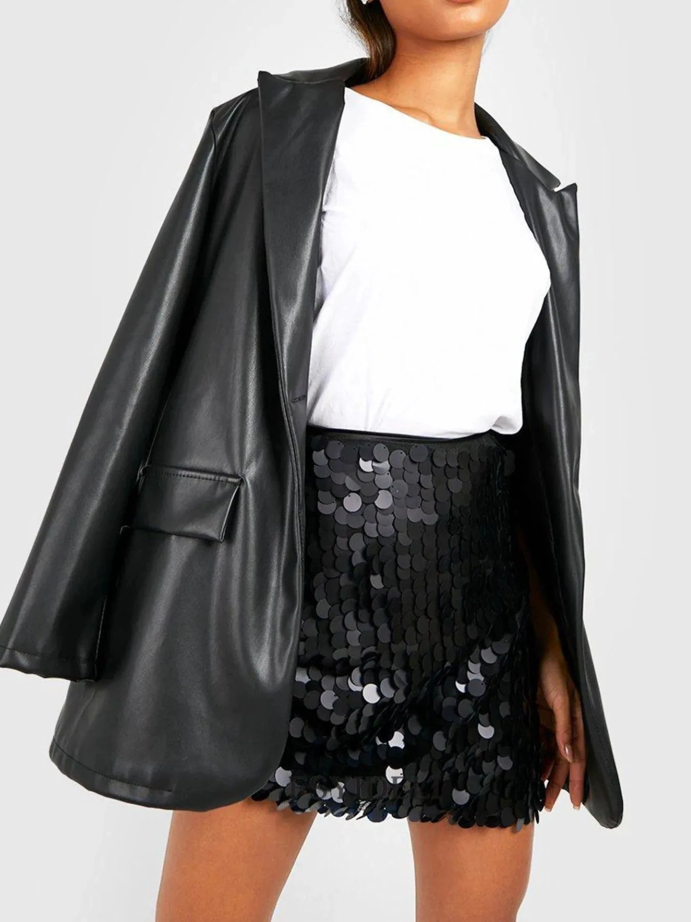 Sequin Mini Skirt by Lady Ros