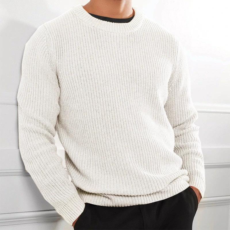 New Men's Casual Knitted Sweater Long Sleeve by GJG Denim