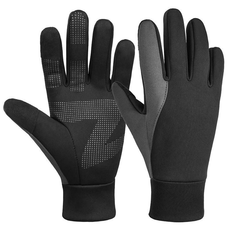 Non-slip Cycling Gloves Thermal And Windproof by GJG Denim