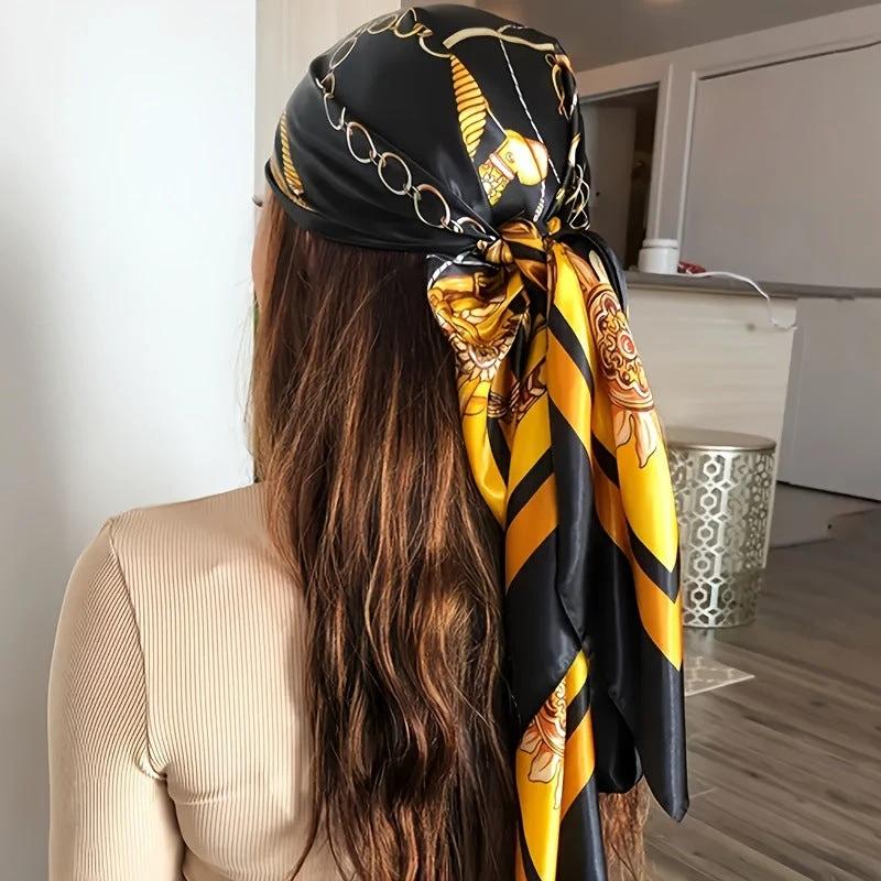 Women's All-match Decorative Scarf by GJG Denim