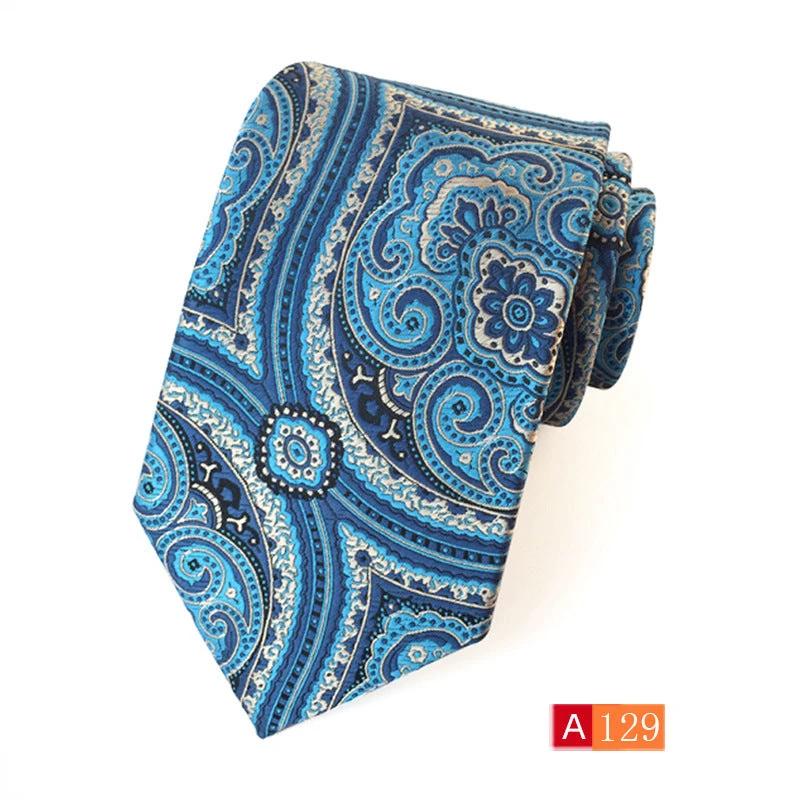 Men's Casual Formal Wear Polyester Jacquard Tie by GJG Denim