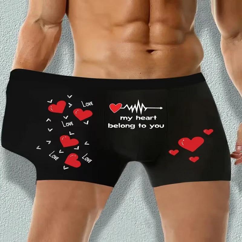 Men's Fashion Printed Underwear by GJG Denim