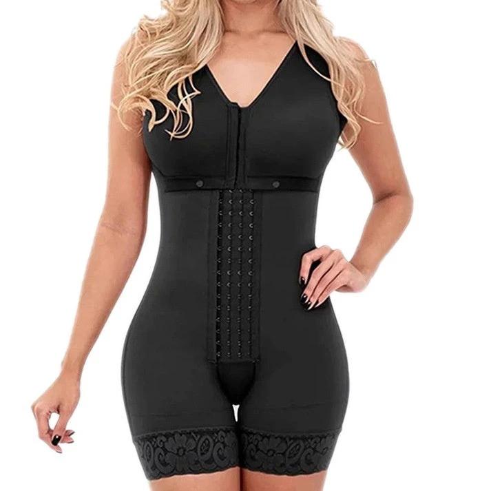 Belly Contracting Hip Lift Body Shaping Jumpsuit by GJG Denim