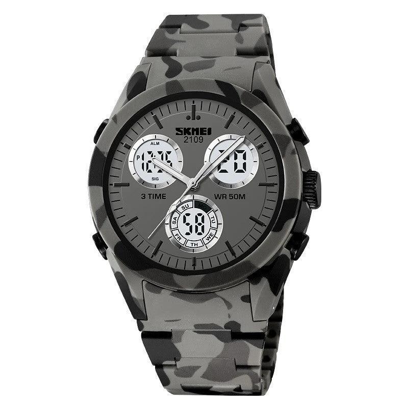Men's Electronic Casual Watch by GJG Denim