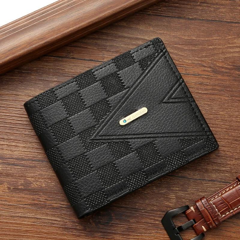 Men's Short Business Wallet by GJG Denim