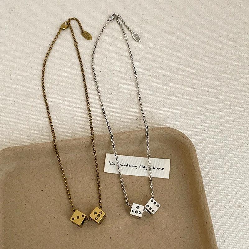 Dice Necklace For Men by GJG Denim