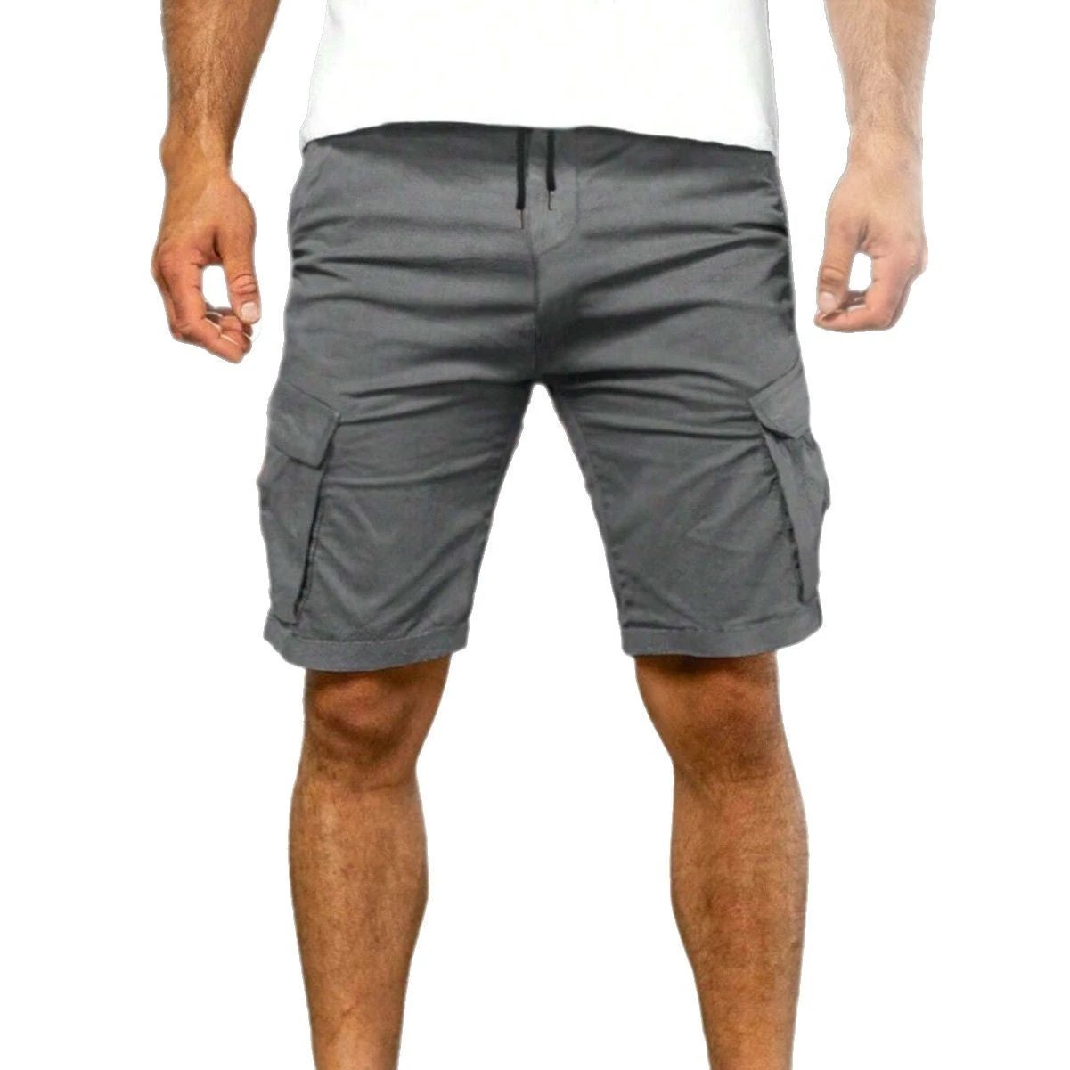 Fashion Personality Men's New Woven Five-point Pants by GJG Denim
