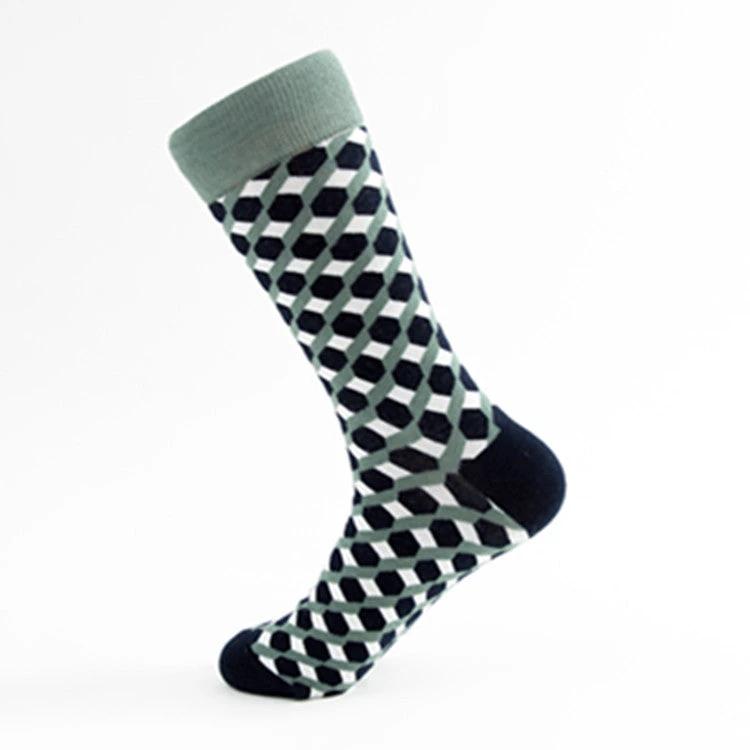 Men's Casual Cotton Socks by GJG Denim
