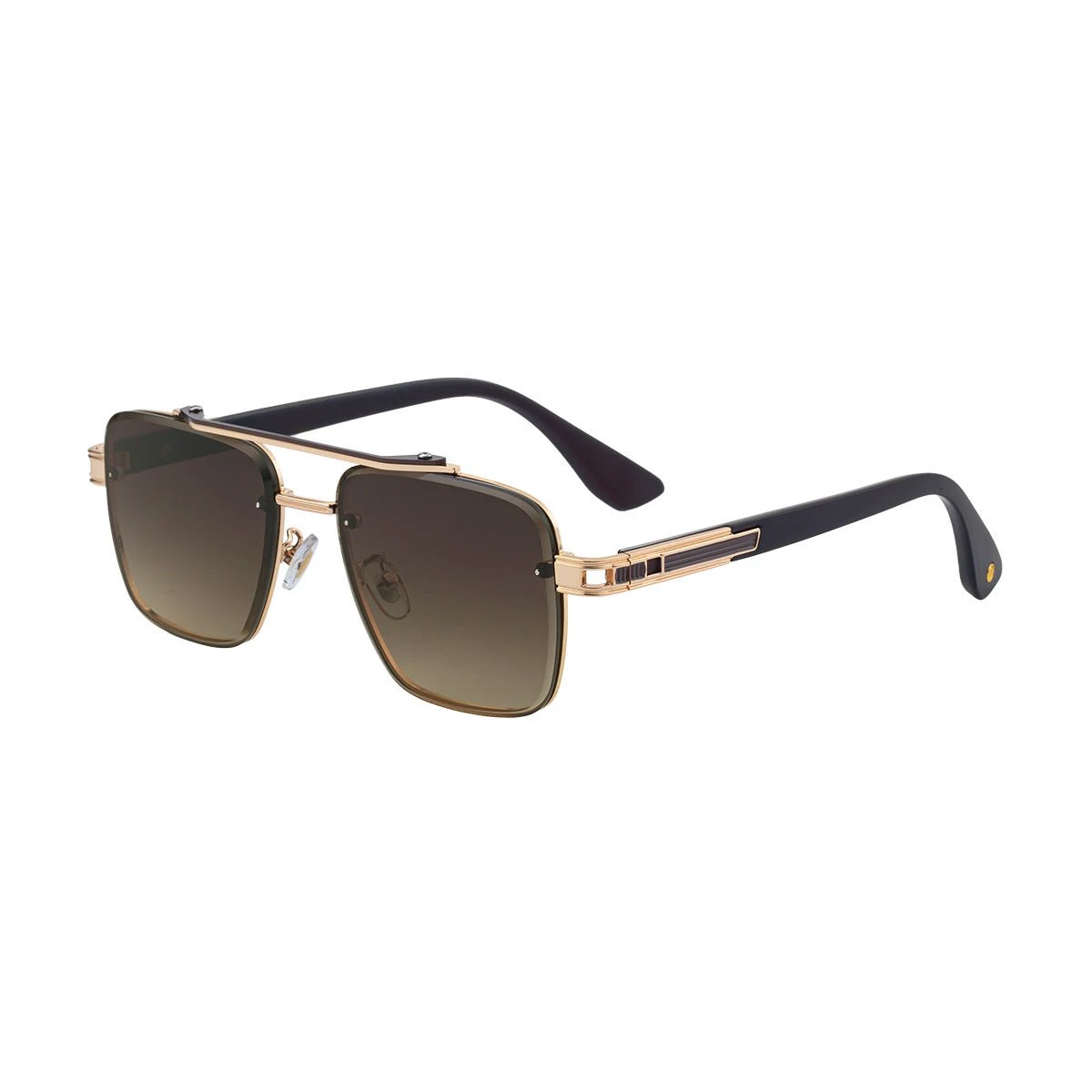 Men's Fashionable Square-frame Sunglasses by GJG Denim