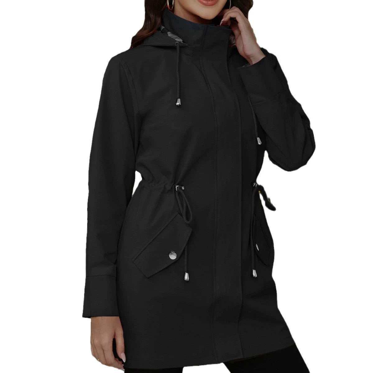 Outdoor Jacket Coat Female Versatile Casual Top by GJG Denim