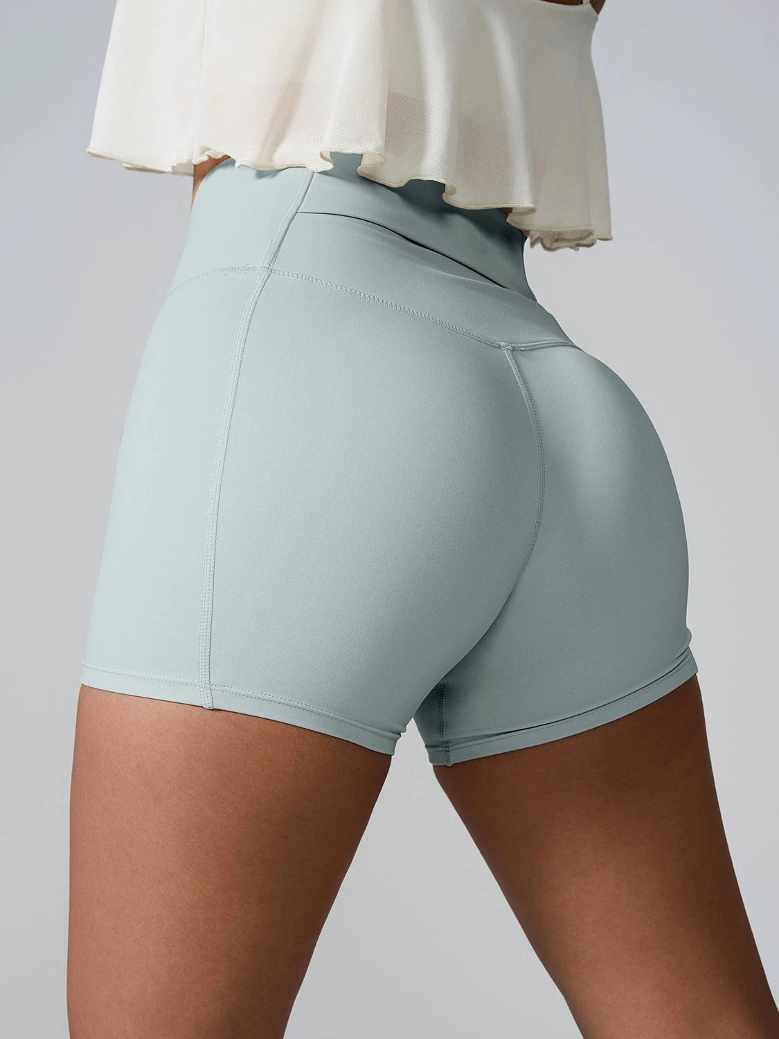 High Waist Active Shorts by Lady Ros