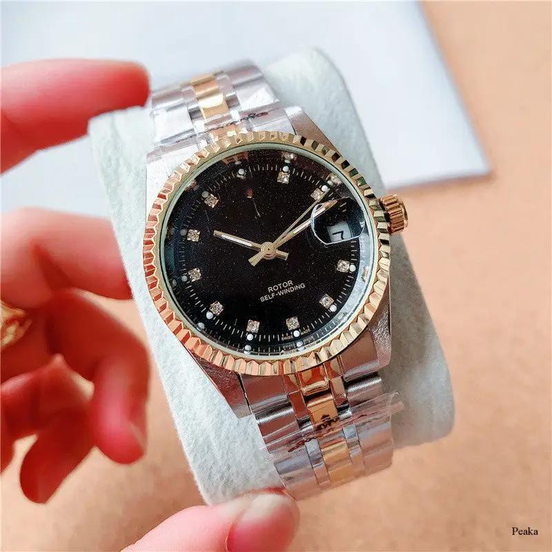 Stainless Steel Mechanical Watch For Men by GJG Denim
