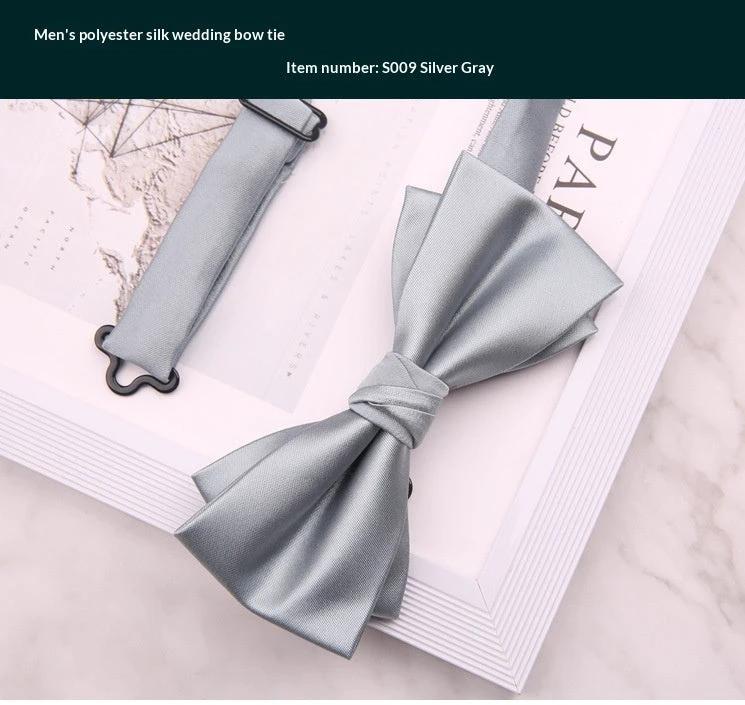 Men's Polyester Bow Tie by GJG Denim