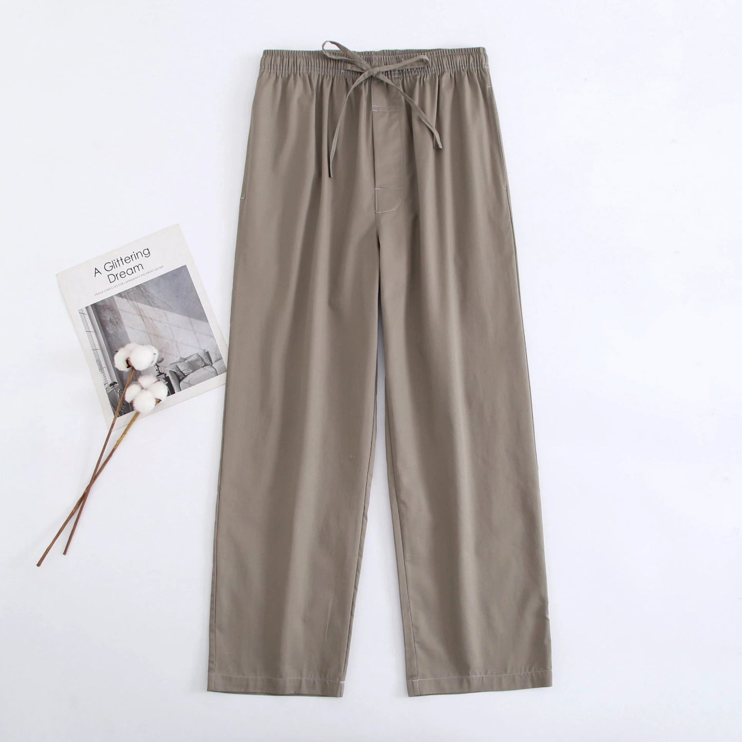 Men's Cotton Pajama Pants by GJG Denim