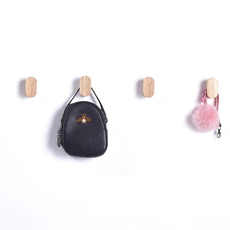 Modern Elegant Wooden Wall Hook Decor by GJG Denim