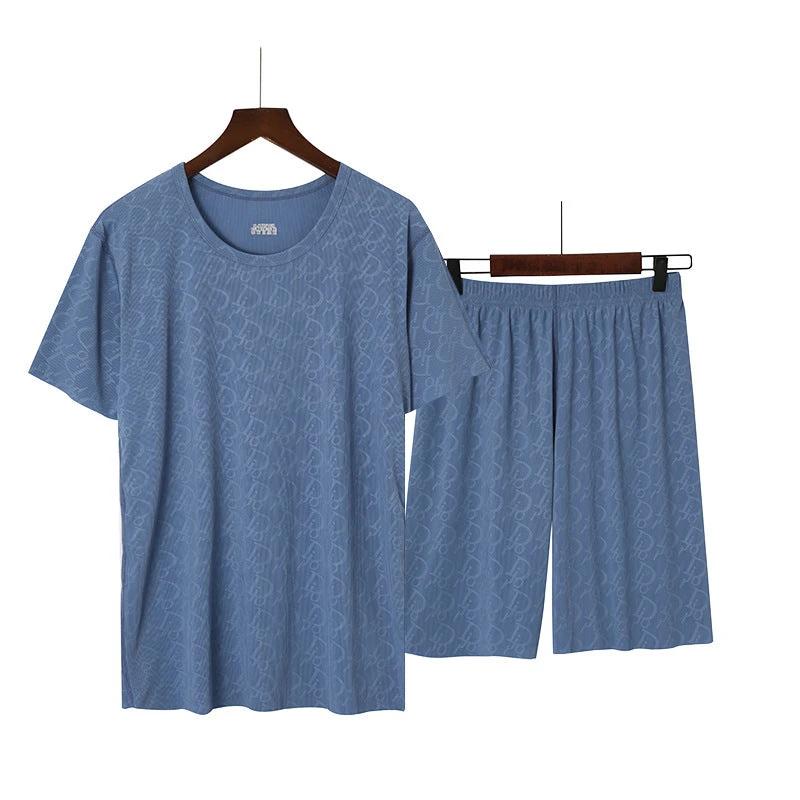Men's Pajamas Short Sleeve Set by GJG Denim
