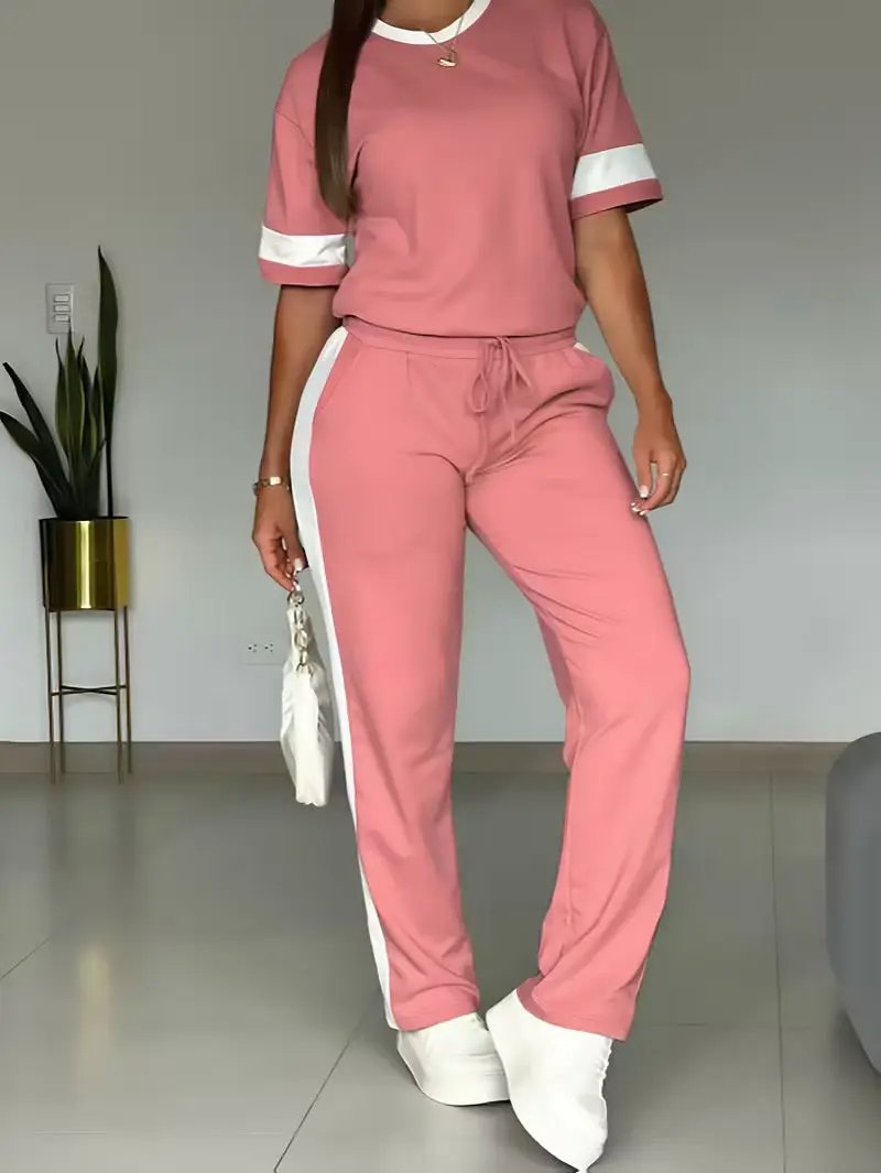 Color-contrast Outfit set by GJG Denim